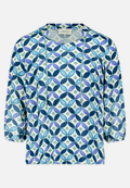 Blusenshirt mit Schnürung / Vorderseite
