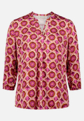 Blusenshirt mit Muster / Vorderseite