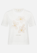 Baumwollshirt mit Rundhalsausschnitt / Vorderseite