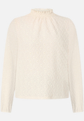 Bluse mit Lochmuster  / Vorderseite