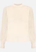 Pullover mit hohem Kragen / Vorderseite