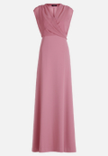 Abendkleid mit Raffung / Vorderseite
