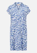 Casual-Kleid mit überschnittenen Ärmeln / Vorderseite