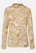 Rollkragenshirt mit Paisley-Muster / Vorderseite