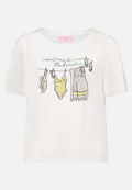 Basic Shirt mit Aufdruck / Vorderseite