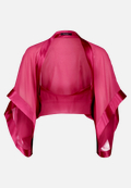Chiffonstola mit 3/4 Arm / Vorderseite