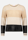 Strickpullover mit Rippenstruktur / Vorderseite