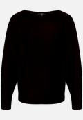 Strickpullover mit Fledermausärmeln mit Fledermausärmeln / Vorderseite