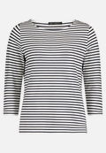 Basic Shirt mit Ringel / Vorderseite