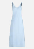 Abendkleid mit breiten Trägern / Vorderseite