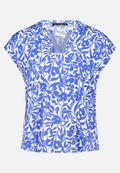 Casual-Shirt mit Bluseneinsatz / Vorderseite