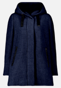 Wolljacke mit Kapuze / Vorderseite