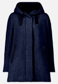 Wolljacke mit Kapuze / Vorderseite