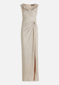 Abendkleid im Glitzer-Look / Vorderseite