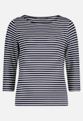 Basic Shirt mit Ringel / Vorderseite