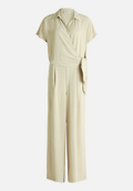 Jumpsuit mit Bindegürtel / Vorderseite