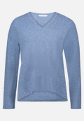 Strickpullover mit V-Ausschnitt / Vorderseite