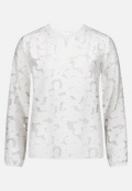 Schlupfbluse mit Muster / Vorderseite