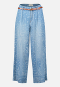 Casual-Hose mit Gürtel / Vorderseite
