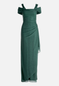 Abendkleid im Glitzer-Look / Vorderseite