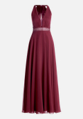 Abendkleid mit Spitze / Vorderseite