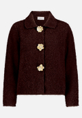 Cardigan mit Kragen / Vorderseite