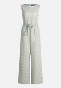 Jumpsuit mit Bindegürtel / Vorderseite