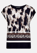 Shirt  mit Print und Rundhalsausschnitt  / Vorderseite