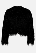 Bomberjacke mit Lurexfaden / Vorderseite