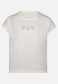 Printshirt mit Ärmelaufschlag / Vorderseite