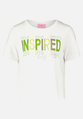 Basic Shirt mit Aufdruck / Vorderseite