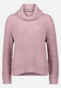 Strickpullover mit Lurexfaden / Vorderseite