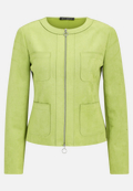 Blazer-Jacke mit Reißverschluss / Vorderseite