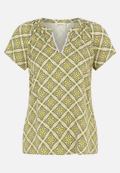 Blusenshirt mit Muster / Vorderseite