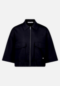 Casual-Jacke mit Kragen / Vorderseite