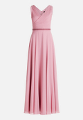 Abendkleid mit Plissee / Vorderseite