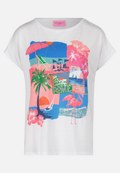 Basic Shirt mit Aufdruck / Vorderseite