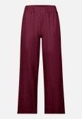 Casual-Hose mit weitem Bein / Vorderseite