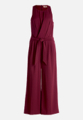 Jumpsuit mit Bindegürtel / Vorderseite