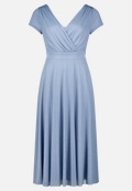 Cocktailkleid im Glitzer-Look / Vorderseite