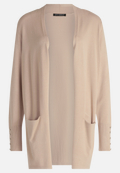 Feinstrickjacke mit Taschen / Vorderseite