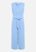 Jumpsuit mit Wasserfallausschnitt / Vorderseite