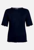 Halbarm-Shirt mit Kragen / Vorderseite