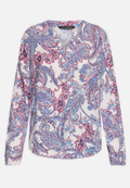 Schlupfbluse  mit Print / Vorderseite