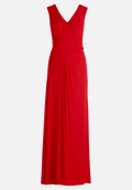 Abendkleid mit V-Ausschnitt / Vorderseite