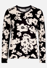 Basic Shirt mit Rippbündchen / Vorderseite