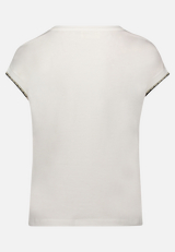 Casual-Shirt mit Rundhalsausschnitt / Rückseite