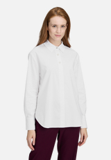 Longbluse langarm / Modellfoto Vorderseite