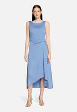 Cocktailkleid mit Raffung / Modellfoto Vorderseite