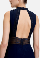 Abendkleid rückenfrei / Detailbild